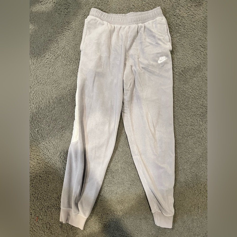 Nike Fuzzy Grey Sweatpants
